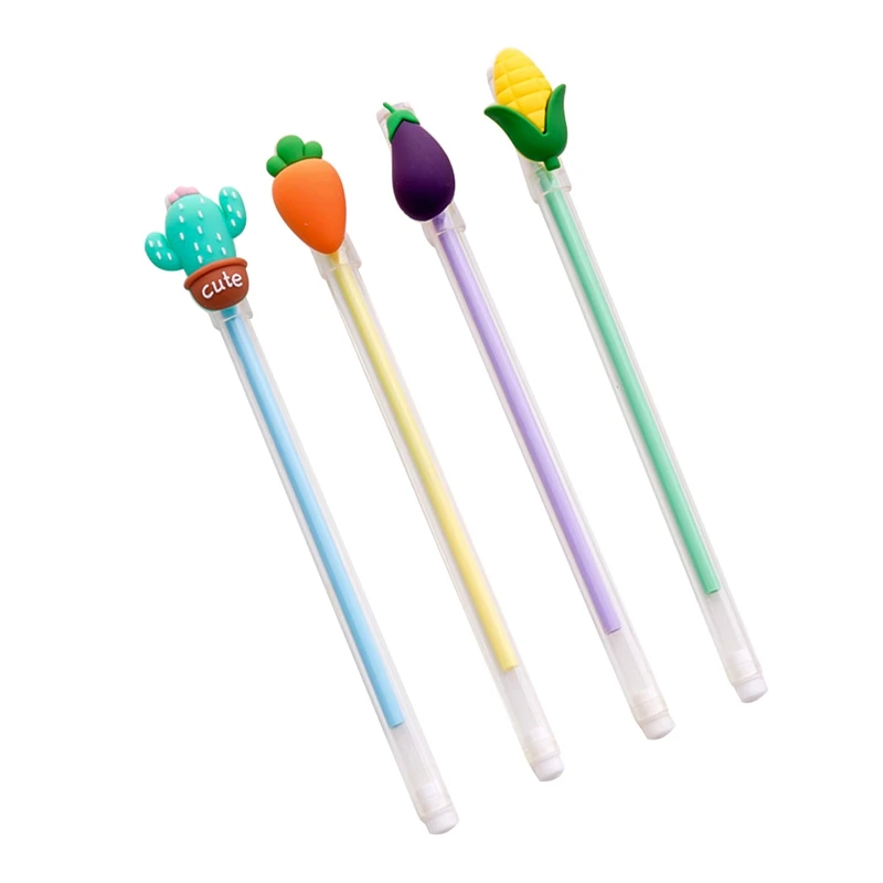 Novelty Vegetables Corn/Carrot/Cactus/Eggplant Gel Pen Promotional Gift Stationery School & Office Supply 
Novelty Vegetables Corn/Carrot/Cactus/Eggplant Gel Pen Promotional Gift Stationery School & Office Supply