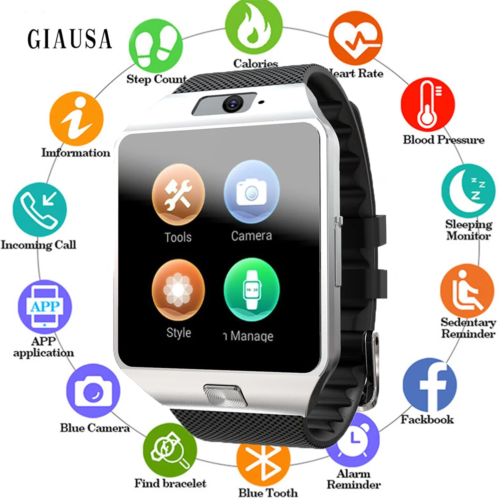 QW09 Smart Watch Men Android 4.4 MTk6572 512MB Support 4GB 3G Wifi Bluetooth Smartwatch MP3 Player Weather for Android IOS Phone
QW09 Smart Watch Men Android 4.4 MTk6572 512MB Support 4GB 3G Wifi Bluetooth Smartwatch MP3 Player Weather for Android IOS Phone