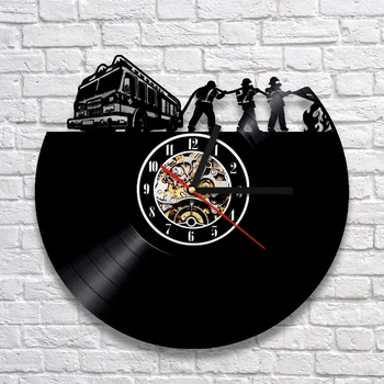 Brandweer Firemen Art Wall Decor 3D Wall Clock 12" Vintage Vinyl Clock LP Record Wall Clocks Unique Gifts For Firemen
Brandweer Firemen Art Wall Decor 3D Wall Clock 12" Vintage Vinyl Clock LP Record Wall Clocks Unique Gifts For Firemen