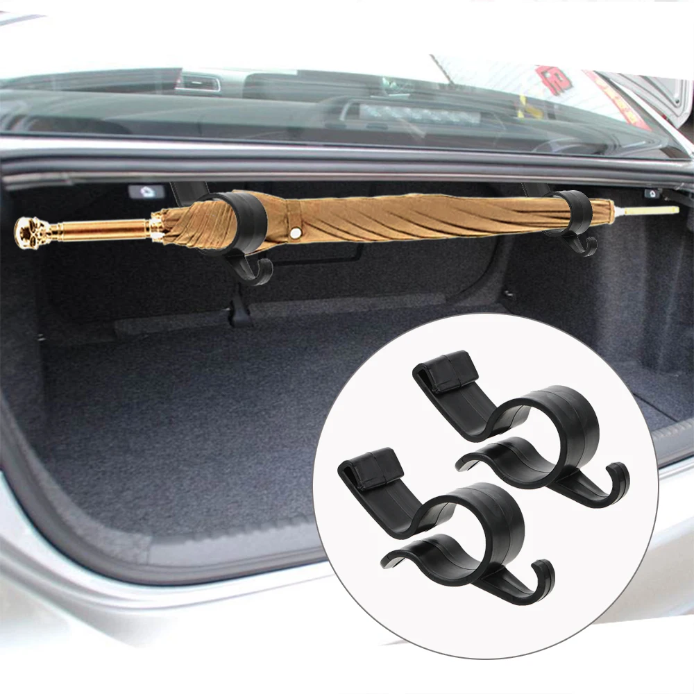 2pcs/set Umbrella Holder Car Rear Trunk Mounting Bracket for Umbrella Hanging Hook Automobile Trunk Organizer Towel Hook
2pcs/set Umbrella Holder Car Rear Trunk Mounting Bracket for Umbrella Hanging Hook Automobile Trunk Organizer Towel Hook