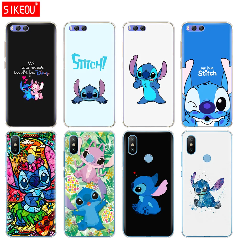 Silicone Cover Case For Xiaomi Mi 8 8SE A1 A2 5 5S 5X 6 Mi5 MI6 NOTE 3 MAX Mix 2 2S cute cartoon Lilo Stitch
Silicone Cover Case For Xiaomi Mi 8 8SE A1 A2 5 5S 5X 6 Mi5 MI6 NOTE 3 MAX Mix 2 2S cute cartoon Lilo Stitch
