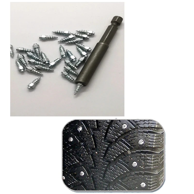 CHIZIYO Car Styling 100PCS 12mm Tires Studs Screw Spikes Winter Tire Snow Chains Spikes For Truck SUV Motorcycle
CHIZIYO Car Styling 100PCS 12mm Tires Studs Screw Spikes Winter Tire Snow Chains Spikes For Truck SUV Motorcycle