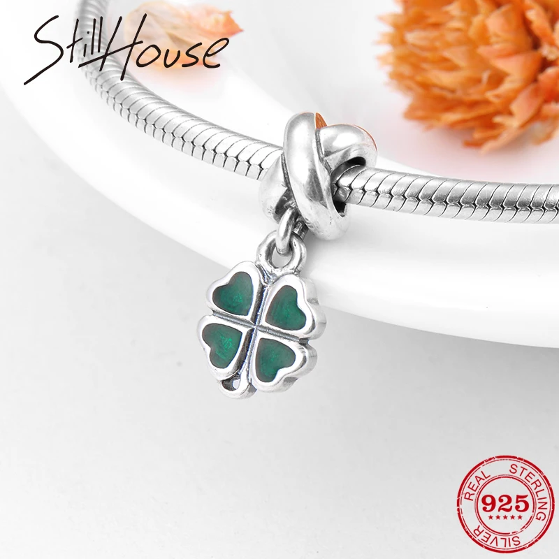 2018 Trendy Green Lucky Clover 925 Sterling Silver Enamel Charms Pendants Fit Original Pandora Charm Bracelet Jewelry Making
2018 Trendy Green Lucky Clover 925 Sterling Silver Enamel Charms Pendants Fit Original Pandora Charm Bracelet Jewelry Making