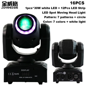 Free Shipping 16pcs/Lot Mini 30W LED Moving Head Spot Light DMX512 11/13CH Stage Lighting Effect
Free Shipping 16pcs/Lot Mini 30W LED Moving Head Spot Light DMX512 11/13CH Stage Lighting Effect