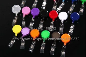 2000pcs Colourful Round Retractable Solid Plastic ID Card Reel Holder Tag Chain Badge Reels Holder Key Tag Clip 32mm
2000pcs Colourful Round Retractable Solid Plastic ID Card Reel Holder Tag Chain Badge Reels Holder Key Tag Clip 32mm
