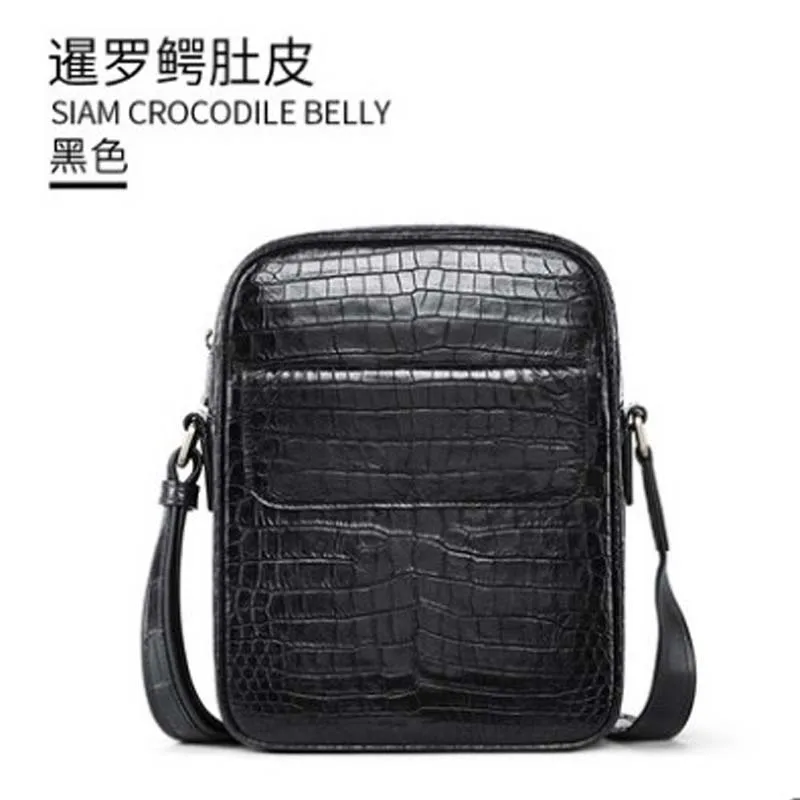 gete 2019 New crocodile belly single shoulder bag men's leather cross bag leisure fashion men's bag vertical bag
gete 2019 New crocodile belly single shoulder bag men's leather cross bag leisure fashion men's bag vertical bag