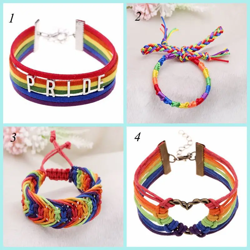 pulseras de bandera gay