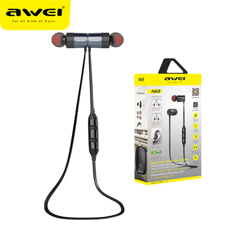 AWEI New Bluetooth Wireless Sport Gaming Earphones Neckband Dual Power Stereo Sound Waterproof IPX4 Super Deep Sound For Phone
AWEI New Bluetooth Wireless Sport Gaming Earphones Neckband Dual Power Stereo Sound Waterproof IPX4 Super Deep Sound For Phone