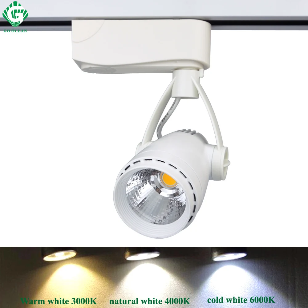 GO OCEAN Track Light Techo 7W Shoes Shop Showcase LED Track Lights Rail Spotlight Rail Spot LED Rail Lamp Art Deco (7)