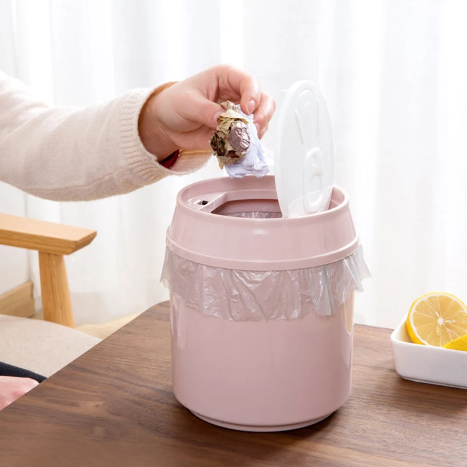 Desktop Mini Trash Can For Living Room Cover With Lid Creative Home Coffee Table Trash Box Small Trash Bin Clean Accessories
Desktop Mini Trash Can For Living Room Cover With Lid Creative Home Coffee Table Trash Box Small Trash Bin Clean Accessories