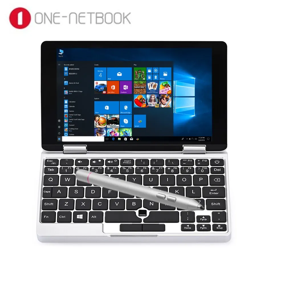 

One Netbook One Mix Yoga Pocket Laptop Tablet PC 7.0 Inch Windows 10.1 Intel Atom X5-Z8350 Quad Core 8GB 128GB Dual WiFi Type-C