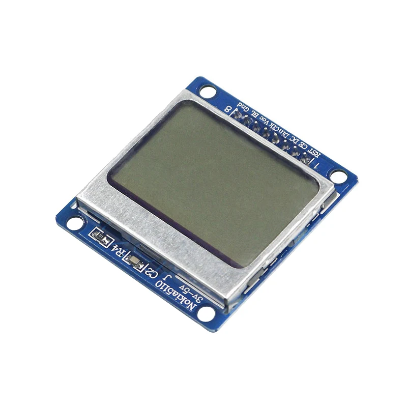 ЖК модуль монитор синий адаптер подсветки PCB 84*48 84x84 LCD 5110 Nokia экран для