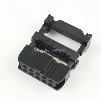 100 Pcs Per Lot 2.54mm Pitch 2x5 Pin 10 Pin IDC FC Female Header Socket Connector FC-10
100 Pcs Per Lot 2.54mm Pitch 2x5 Pin 10 Pin IDC FC Female Header Socket Connector FC-10