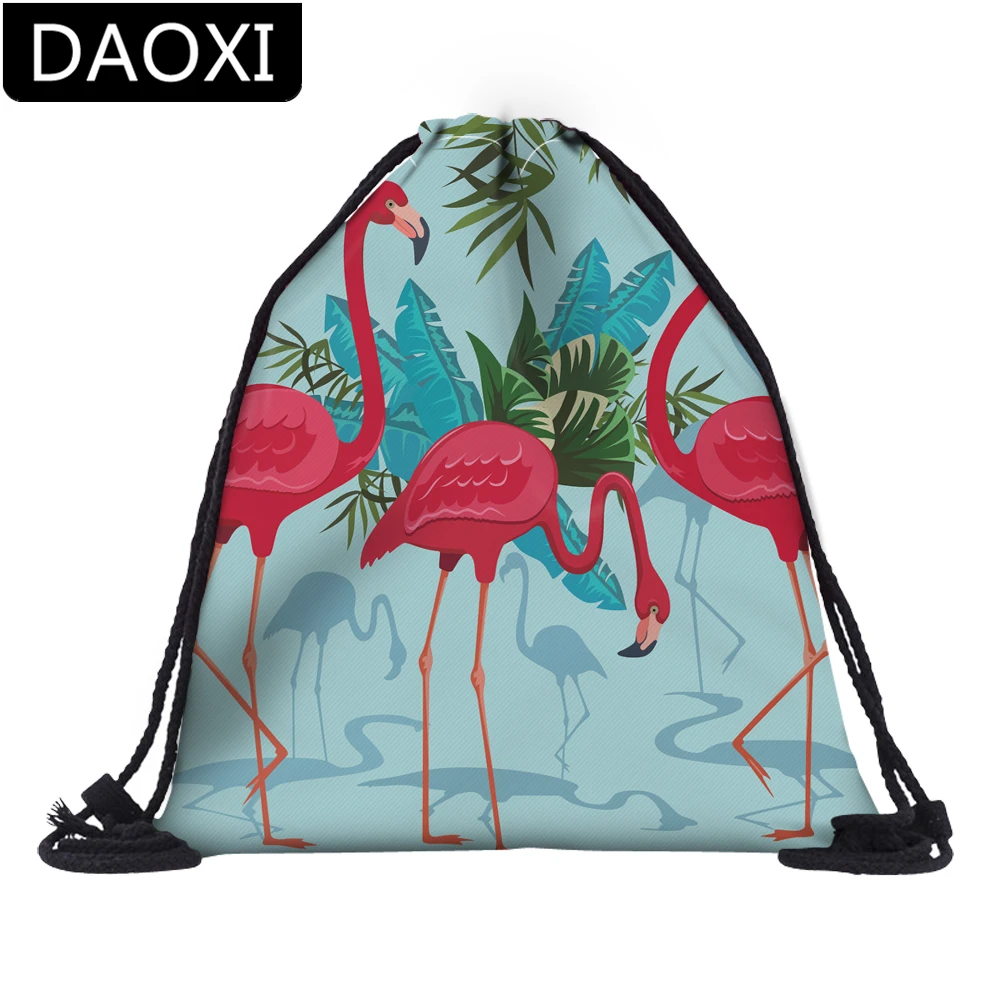 DAOXI Flamingos Drawstring Bag Mochila Feminina Women Daily Casual Drawstring Backpack DX60087
DAOXI Flamingos Drawstring Bag Mochila Feminina Women Daily Casual Drawstring Backpack DX60087