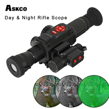 Askco Infrared Night Vision Riflescope Video Recorder GPS WiFi Compass HDMI with IR Illuminator Day and Night For Hunting Scope
Askco Infrared Night Vision Riflescope Video Recorder GPS WiFi Compass HDMI with IR Illuminator Day and Night For Hunting Scope