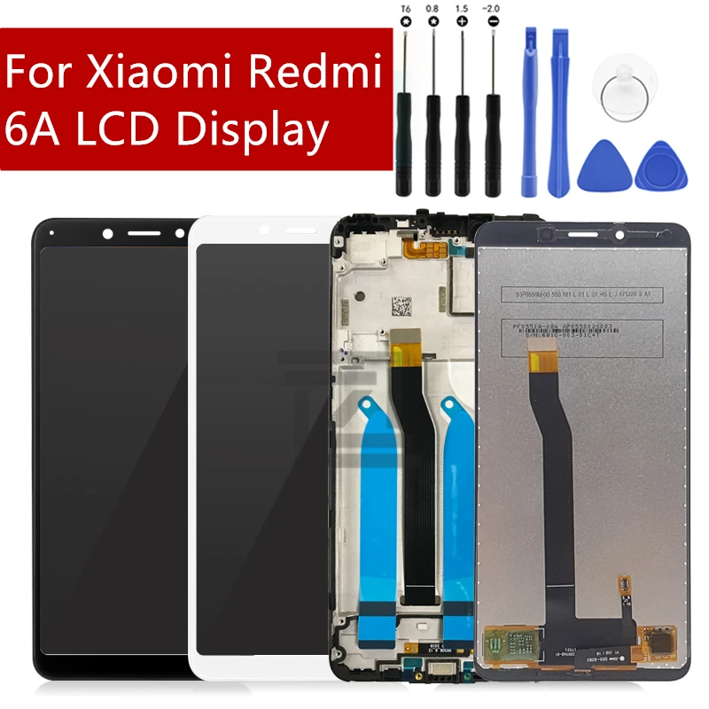 ЖК-дисплей для Xiaomi Redmi 6A, сменный сенсорный экран с рамкой, ЖК-дигитайзер для Redmi 6, ЖК-дисплей в сборе, запасные части
ЖК-дисплей для Xiaomi Redmi 6A, сменный сенсорный экран с рамкой, ЖК-дигитайзер для Redmi 6, ЖК-дисплей в сборе, запасные части