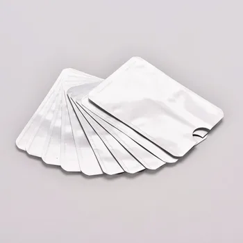 10pcs Aluminum Foil Anti Passport Secure Sleeve Holder Anti Scan RFID Blocking Protector Cover
10pcs Aluminum Foil Anti Passport Secure Sleeve Holder Anti Scan RFID Blocking Protector Cover