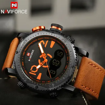 Top Brand mens Watches Luxury Sport Man watch Wristwatches Digital Date Clock Army Military Relogio Masculino NAVIFORCE
Top Brand mens Watches Luxury Sport Man watch Wristwatches Digital Date Clock Army Military Relogio Masculino NAVIFORCE