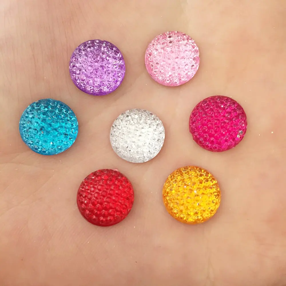 DIY 100PCS 12mm Mixed round Resin Rhinestone Flatback Scrapbooking Phone Case F047
DIY 100PCS 12mm Mixed round Resin Rhinestone Flatback Scrapbooking Phone Case F047