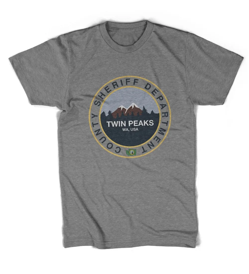 

2019 New Arrival Men'S Fashion Twin Peaks County Sheriff Department Unisex T-Shirt All Sizes tee shirt design