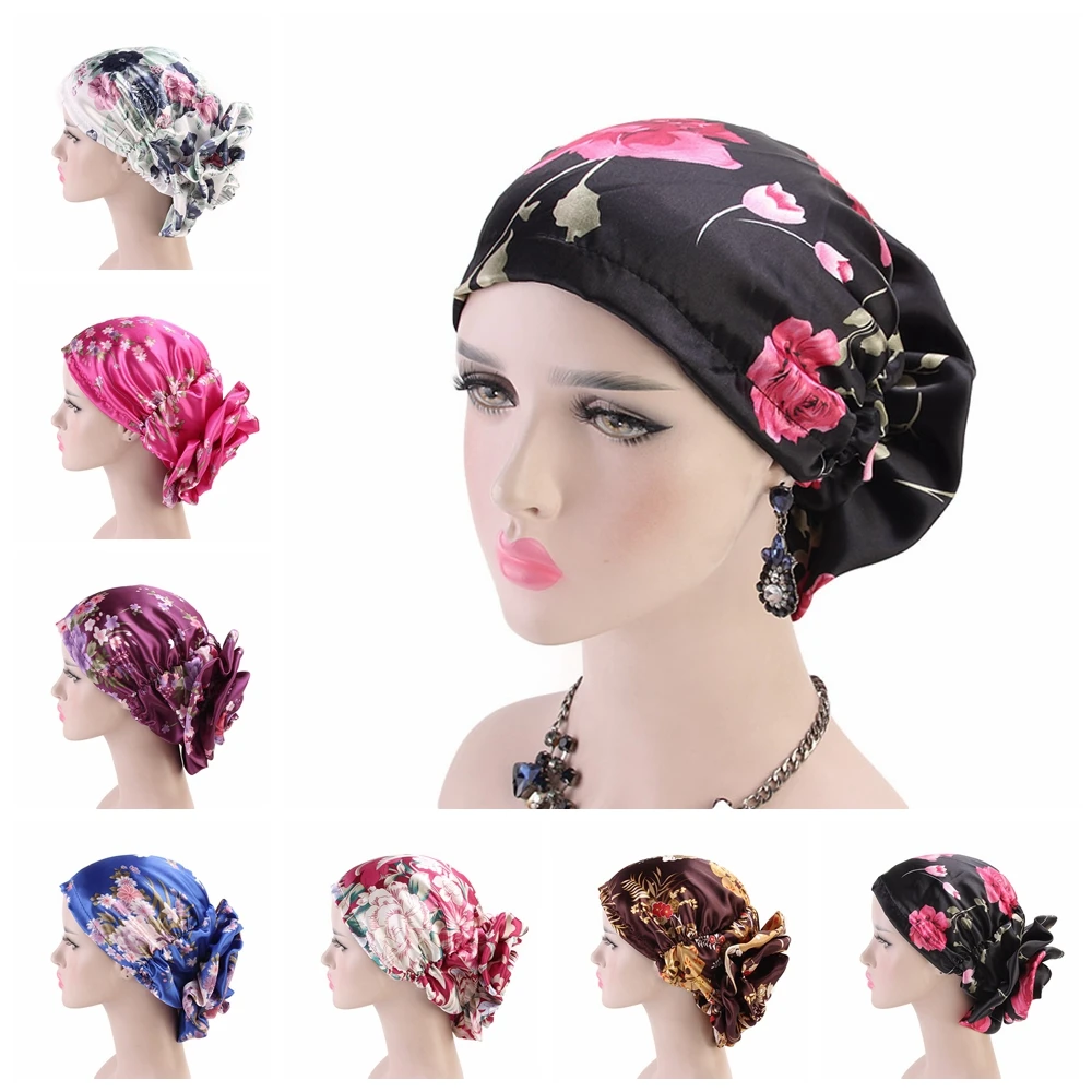 Muslim Satin Bow Hijab Islamic Jersey Headscarf Sleeping Flower Hat Bonnet Turban Headwrap Women Chemo Cap Headwear Bonnet Hat
Muslim Satin Bow Hijab Islamic Jersey Headscarf Sleeping Flower Hat Bonnet Turban Headwrap Women Chemo Cap Headwear Bonnet Hat
