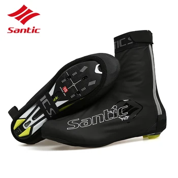 Santic Cycling Shoes Cover Waterproof Reflective Windproof Dustproof Black Bike Shoes Covers Overshoes Bicycle Boots Cover
Santic Cycling Shoes Cover Waterproof Reflective Windproof Dustproof Black Bike Shoes Covers Overshoes Bicycle Boots Cover