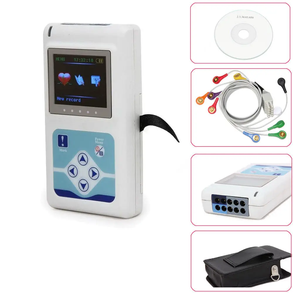USA 2019 Newest 12 channel EKG ECG Holter System Recorder Monitor Analyzer Software 24h Record System FDA CE
USA 2019 Newest 12 channel EKG ECG Holter System Recorder Monitor Analyzer Software 24h Record System FDA CE