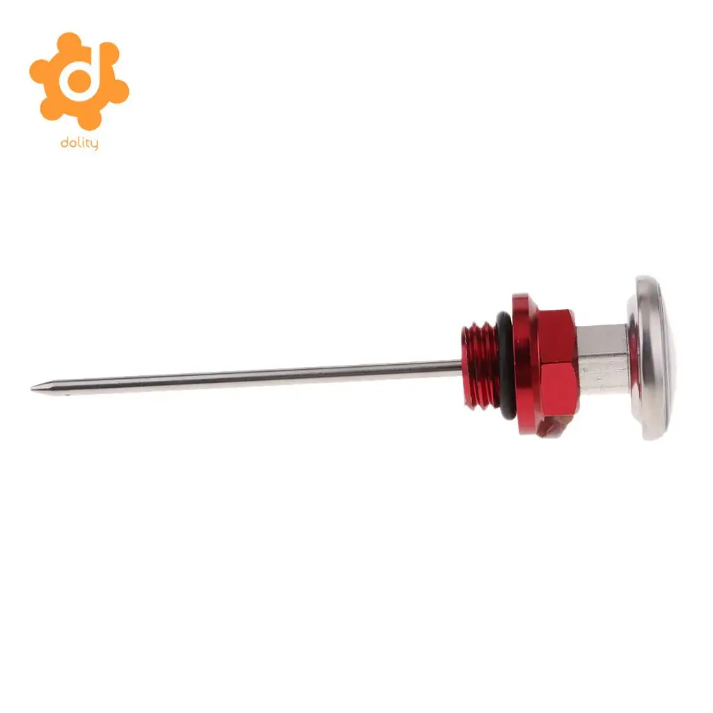 14.5cm Oil Tank Dipstick w/ Temperature Gauge for 110cc 125cc Scooter ATV