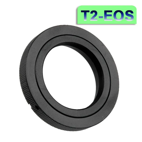 

T2 T Mount to For Canon EOS T2-EOS Ring lens Adapter 5D 7D 50D 60D 550D 500D 600D 700D 1000D 1200D T5i T4i T3i T2i T1i Free Ship