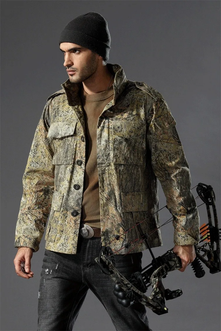 Tactical Meadow Terrain Outdoor Parkas Bionic Camouflage Winter Jackets Police Ripstop Field Coats
Tactical Meadow Terrain Outdoor Parkas Bionic Camouflage Winter Jackets Police Ripstop Field Coats