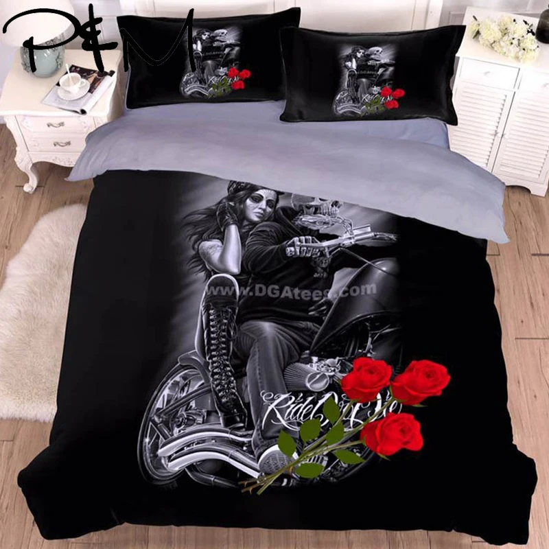 PAPA&MIMA Dropshipping 3D beauty skull bedding set microfiber Fabric Duvet Cover sets Pillowcases King Queen Double twin size
PAPA&MIMA Dropshipping 3D beauty skull bedding set microfiber Fabric Duvet Cover sets Pillowcases King Queen Double twin size