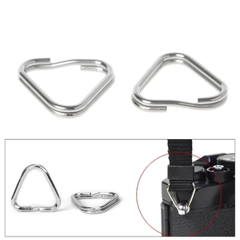 10pcs/set Metal Triangle Rings Split Digital Camera Strap Hook Replacement Parts Camera Strap Triangle Rings
10pcs/set Metal Triangle Rings Split Digital Camera Strap Hook Replacement Parts Camera Strap Triangle Rings