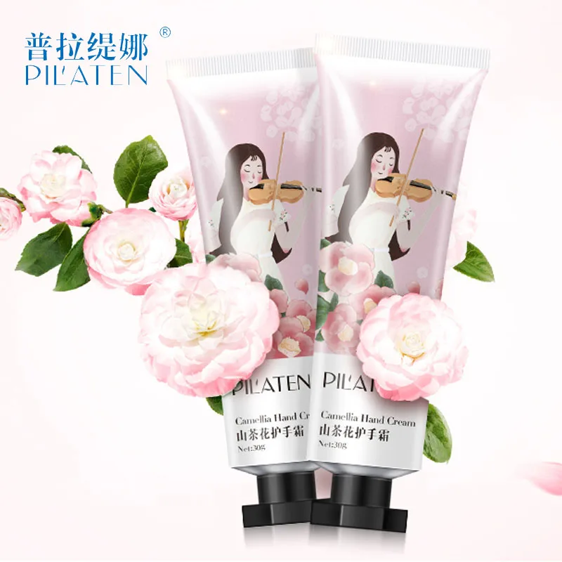 Pilaten Camellia Hand Cream Moisturizing Moisture Replenishment Anti-dry Female Hand care bioaqua parafina smooth baby skin
Pilaten Camellia Hand Cream Moisturizing Moisture Replenishment Anti-dry Female Hand care bioaqua parafina smooth baby skin