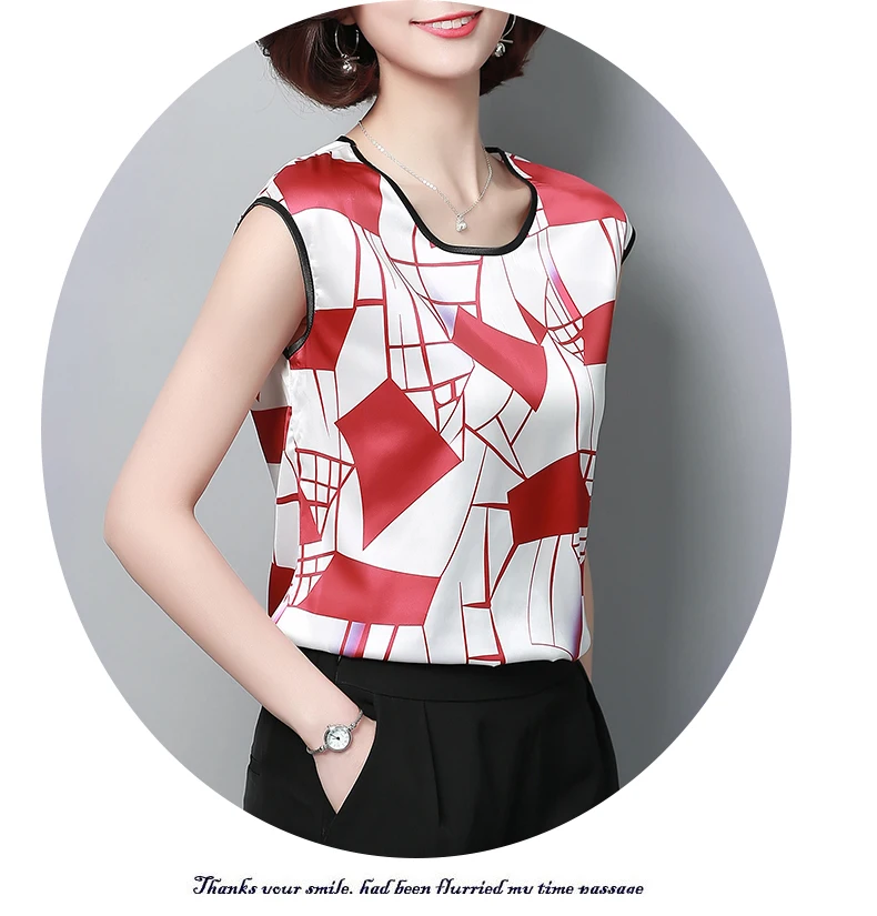 14.2018 Office Ladies Blouses 2018 New Short Sleeve Chiffon Blouse Summer Tops Floral Print Shirts Women Top Casual Clothing Blusas
