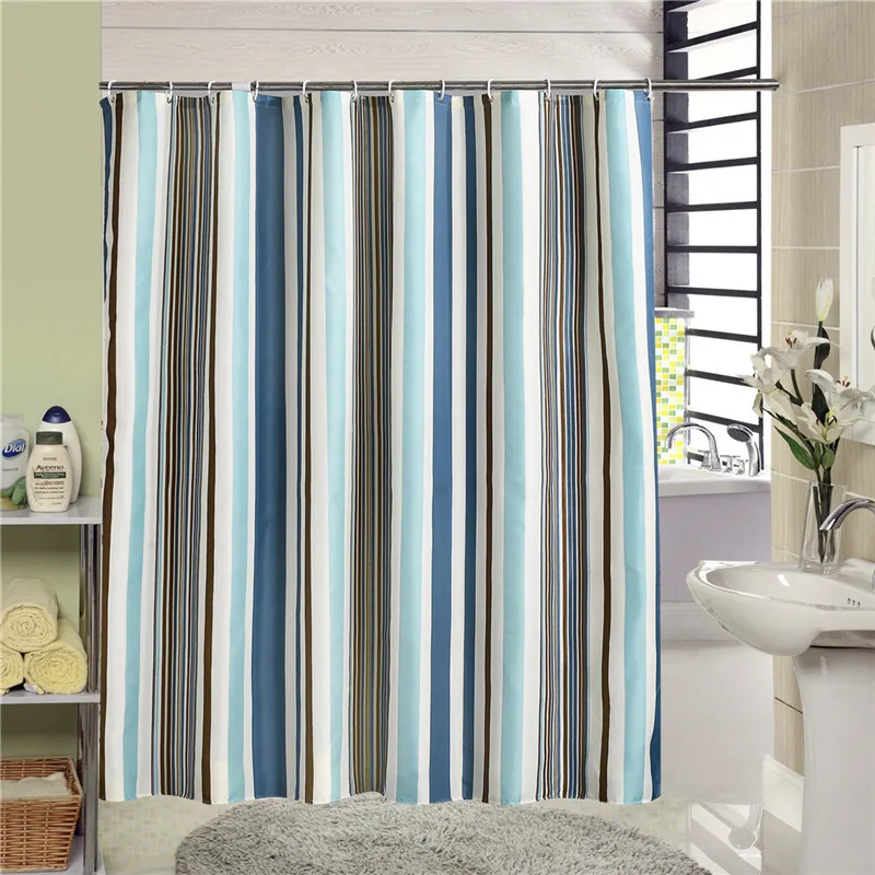 180*180cm Water Proof Shower Curtain Romantic Stripes Thickened Shower Curtains Bathroom Bath Curtains Easy Clean Heigh Quality
180*180cm Water Proof Shower Curtain Romantic Stripes Thickened Shower Curtains Bathroom Bath Curtains Easy Clean Heigh Quality
