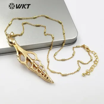 WT-JN082 Slice Trumpet Shell Necklace Full Gold Electroplated Slice Conch Shell Pendant Women Summer Beach Necklace Jewelry
WT-JN082 Slice Trumpet Shell Necklace Full Gold Electroplated Slice Conch Shell Pendant Women Summer Beach Necklace Jewelry