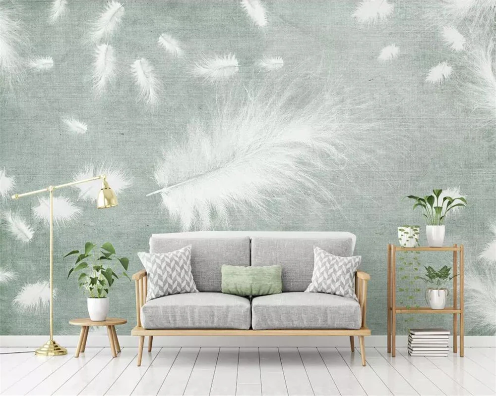 beibehang Custom wallpaper 3d photo mural Nordic abstract beauty feather TV sofa background wall papers home decor 3d wallpaper
beibehang Custom wallpaper 3d photo mural Nordic abstract beauty feather TV sofa background wall papers home decor 3d wallpaper