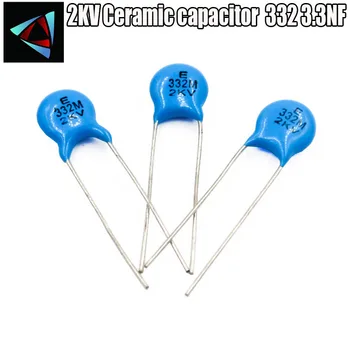 332 3.3NF 2KV 50pcs High voltage Ceramic Capacitor Assorted kit Assortment Set 332M 2KV 2000V
332 3.3NF 2KV 50pcs High voltage Ceramic Capacitor Assorted kit Assortment Set 332M 2KV 2000V