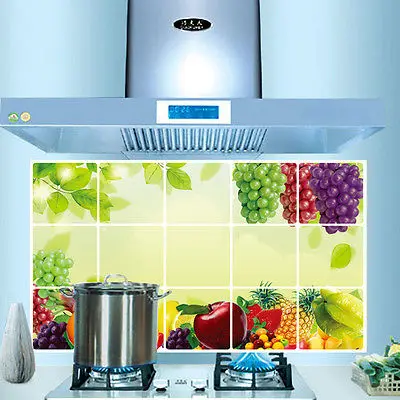 Foil Oil Proof Home 3D Wall Sticker Flower Fruit Kitchen Room Wall Decal Stickers
Foil Oil Proof Home 3D Wall Sticker Flower Fruit Kitchen Room Wall Decal Stickers