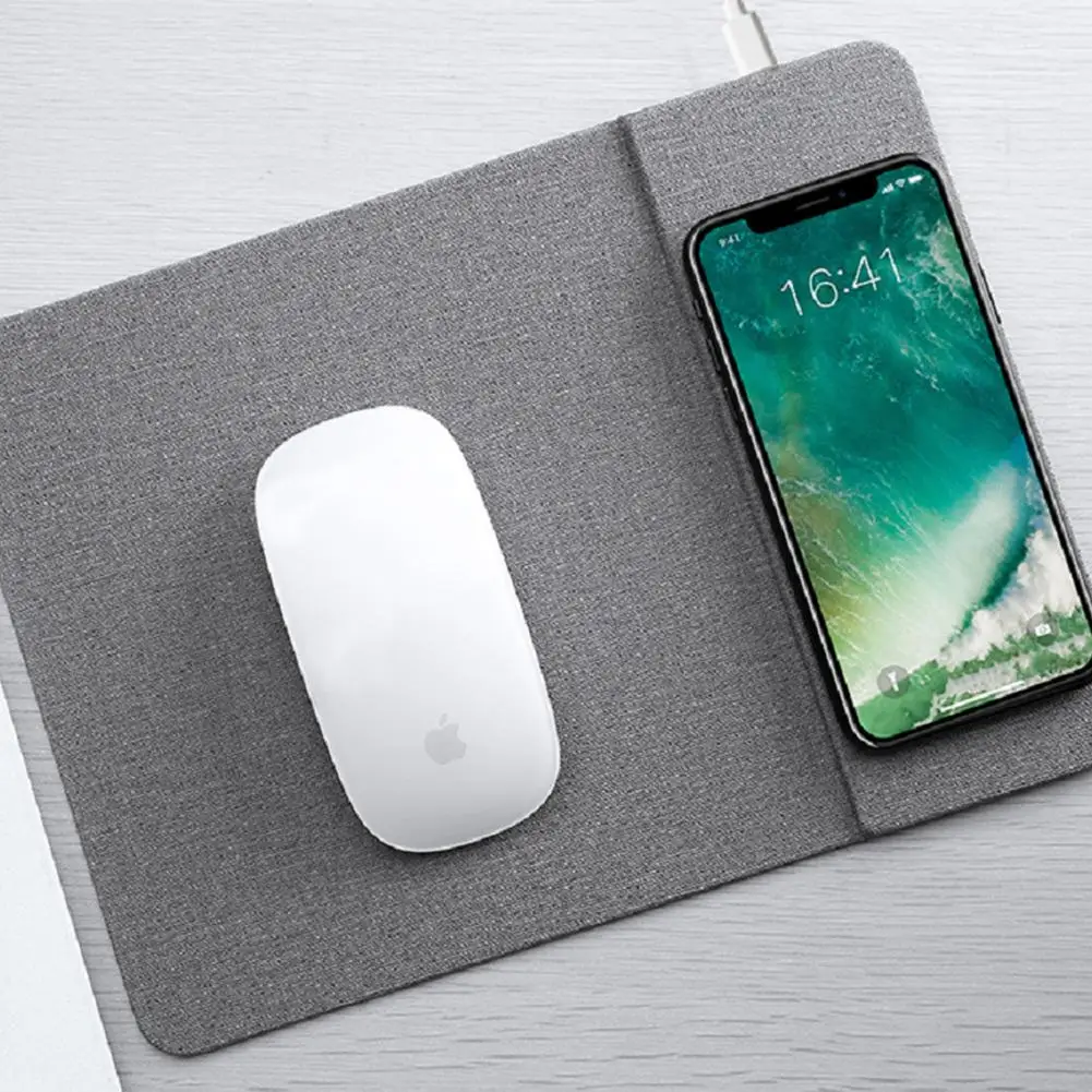 New Office Desktop Mobile Phone Wireless Charger Computer Mouse Pad Charging Mat
New Office Desktop Mobile Phone Wireless Charger Computer Mouse Pad Charging Mat