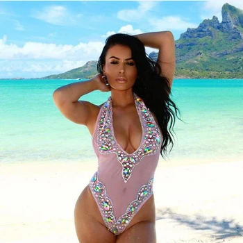 sexy 8 color 2017 summer Women fashion sleeveless halter vestidos backless beading bandage jumpsuit party bodysuit Wholesale
sexy 8 color 2017 summer Women fashion sleeveless halter vestidos backless beading bandage jumpsuit party bodysuit Wholesale