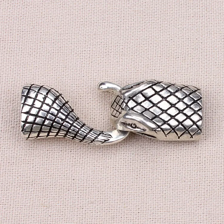 10sets/lot Hole Dia 5*10mm Zinc Alloy Antique Silver Snake Clasps Hooks Connector Fit 10mm Leather Cord DIY Bracelets Making
10sets/lot Hole Dia 5*10mm Zinc Alloy Antique Silver Snake Clasps Hooks Connector Fit 10mm Leather Cord DIY Bracelets Making
