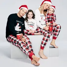 2017 family christmas pajamas family matching outfit clothing sets cute bear t shirt plaid pants family clothes set - Cheap Matching Christmas Pajamas For Family 2017 family christmas pajamas family matching outfit clothing sets cute bear t shirt plaid pants family clothes set - Cheap Matching Christmas Pajamas For Family