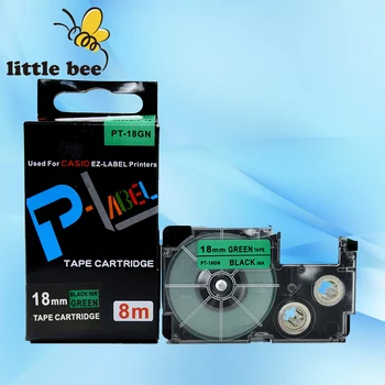 Free shipping 10Pcs compatible Black on Green XR-18GN1 18mm label tapes for EZ label printers
Free shipping 10Pcs compatible Black on Green XR-18GN1 18mm label tapes for EZ label printers