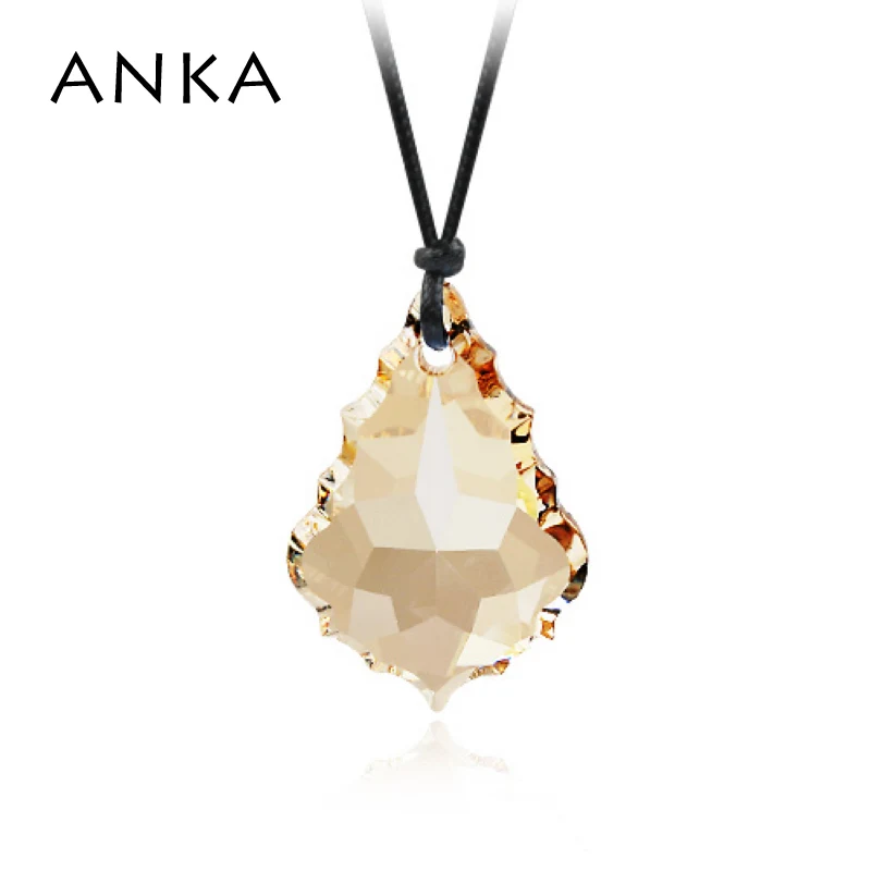 ANKA necklace water drop crystal pendant 37*25MM golden shadow with rope chain Crystals from Austria #73949
ANKA necklace water drop crystal pendant 37*25MM golden shadow with rope chain Crystals from Austria #73949