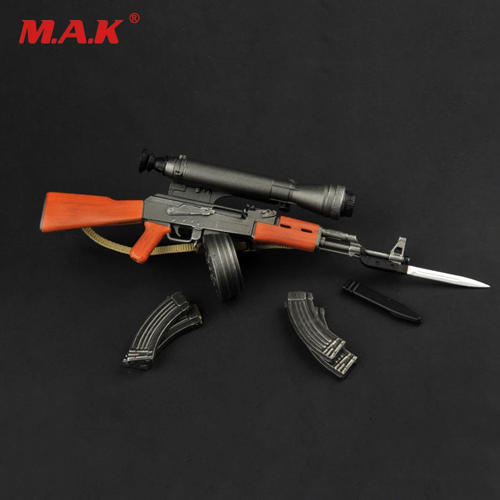1:6 Scale TOYS ZY2007 1/6 Plastic Gun Model AK47 Weapon Toy with Knife model Accessories for 12" Action Figure Accessories
1:6 Scale TOYS ZY2007 1/6 Plastic Gun Model AK47 Weapon Toy with Knife model Accessories for 12" Action Figure Accessories