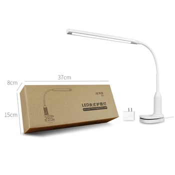 5w 24 LED Eye Protect Clamp Clip Table Lamp Touch Sensor Control Light Portable reading dormitory bedroom eye protection lamp
5w 24 LED Eye Protect Clamp Clip Table Lamp Touch Sensor Control Light Portable reading dormitory bedroom eye protection lamp