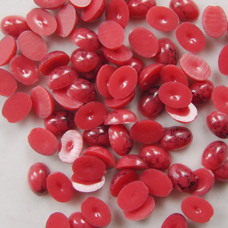 1000pcs Red 6*8mm Half Oval Flatback Turquoise Beads Gems For Sewing Craft Decoration DIY Beads
1000pcs Red 6*8mm Half Oval Flatback Turquoise Beads Gems For Sewing Craft Decoration DIY Beads
