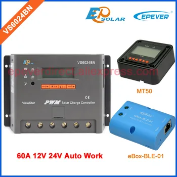 PWM New EPEVER Solar Portable Controller VS6024BN bluetooth function BLE BOX MT50 remote meter 60A 12V 24V Auto Switch Work
PWM New EPEVER Solar Portable Controller VS6024BN bluetooth function BLE BOX MT50 remote meter 60A 12V 24V Auto Switch Work