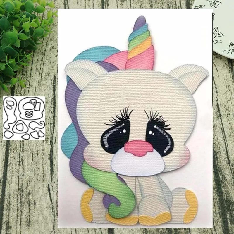 Animal Unicorn 2 metal cutting dies Scrapbooking album paper craft handmade card stencil art cutter
Animal Unicorn 2 metal cutting dies Scrapbooking album paper craft handmade card stencil art cutter